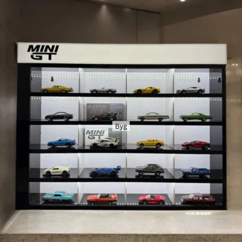 20 Compartments Display with Sliding Cover