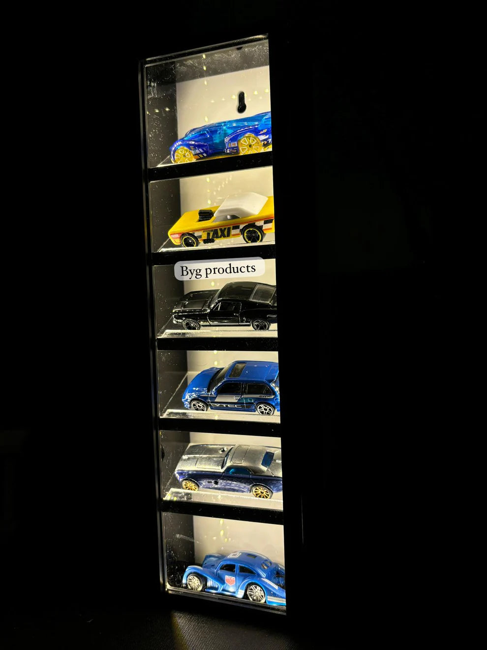 Premium Led Tilted Display for Hotwheels