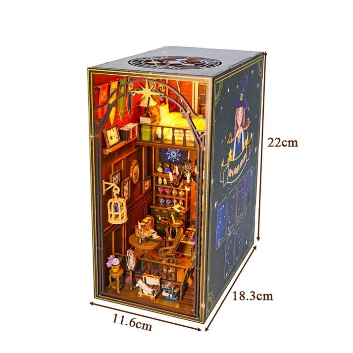 DIY Book Nook|| Mira Magic House