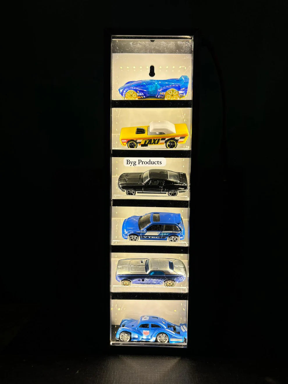 Premium Led Tilted Display for Hotwheels