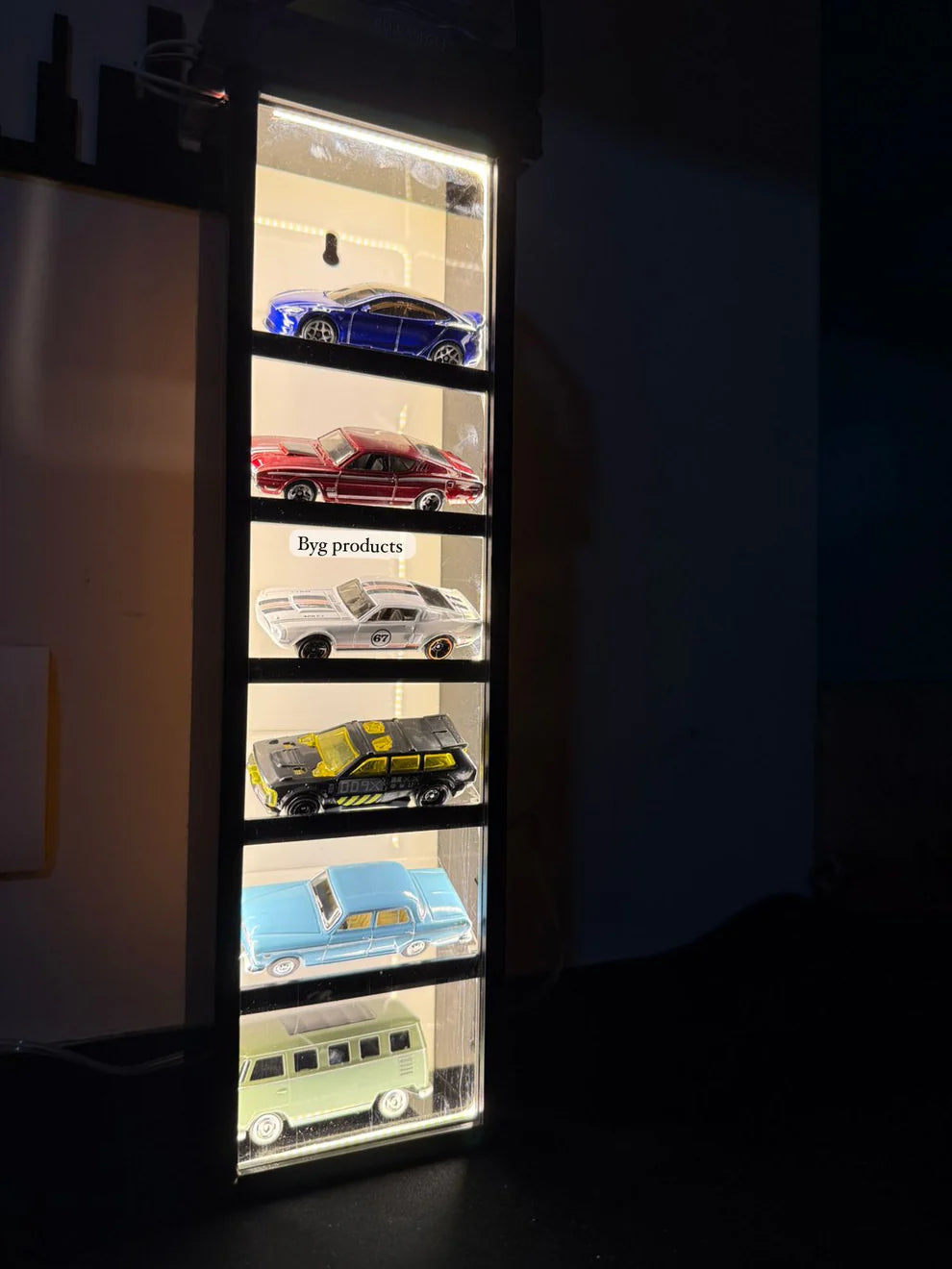 Premium Led Tilted Display for Hotwheels
