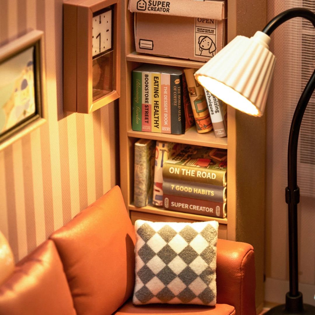 Super Creator Miniature House - Cozy Living Lounge